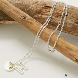 HOLLOW ICON NECKLACE H & SUN