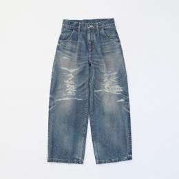 DENIM BUGGY SLACKS