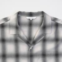 OPEN COLLAR CHECK SHIRTS