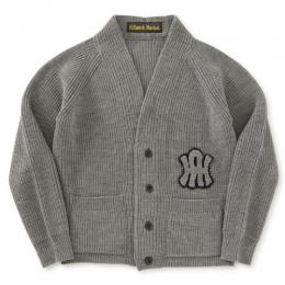 レイヤーHR レタードニットカーディガン